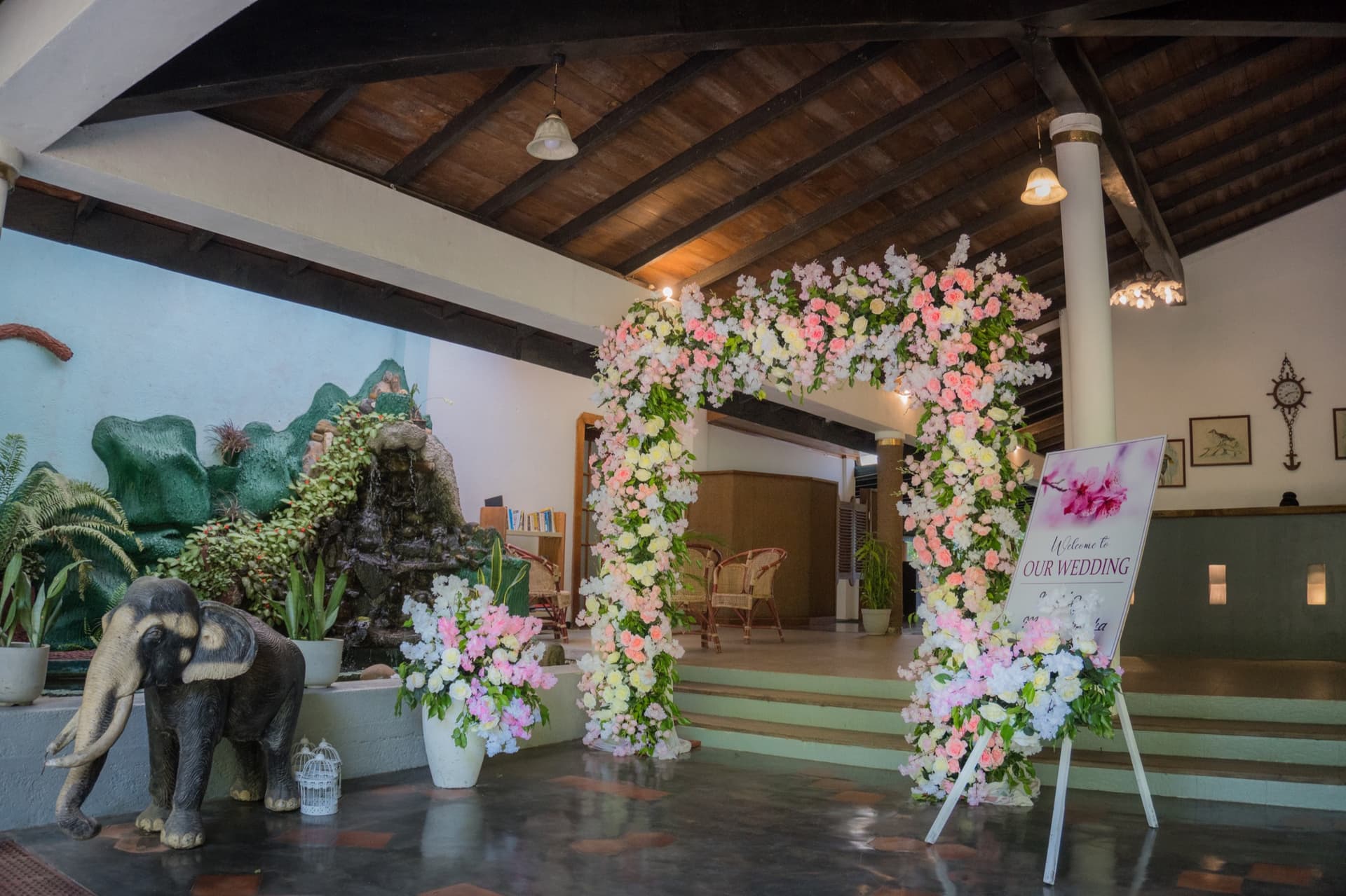 Floral Entrance Arch
